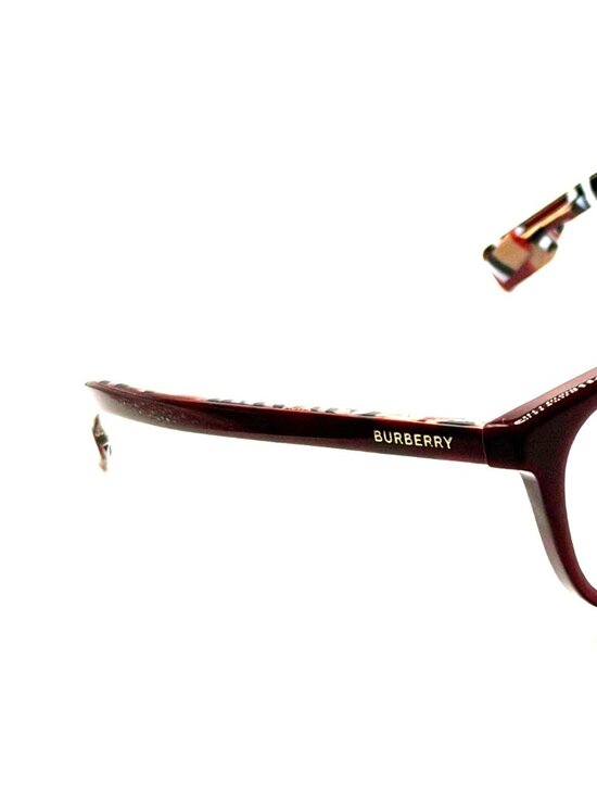 NEW BURBERRY B 2291 3742 BORDEAUX WOMEN EYEGLASSES 51MM 17 140 main image 5